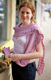 Lacey Kerchief Interweave Knits Holiday 2006 and Summer 2005