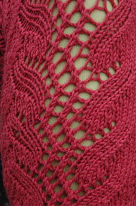 Knitted Lace Leggings Detail